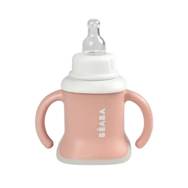 Beaba 3 in 1 Evolutive Training Cup Old Pink