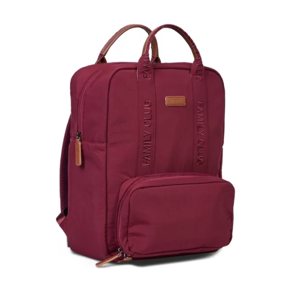 Childhome Family Club Backpack Signature Urban Burgundy