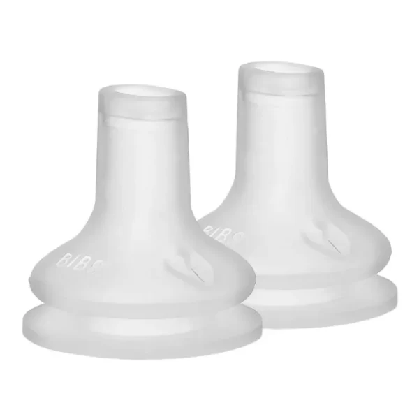 BIBS Baby Bottle Spout Silicone 2 pack