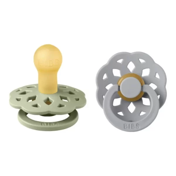 BIBS Boheme 2 PACK Latex Size 2 Sage/Cloud