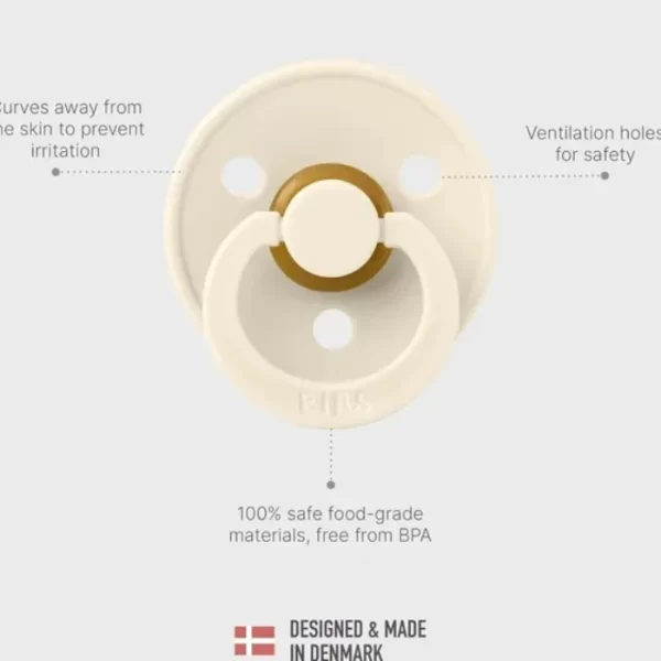 BIBS Colour 2 PACK Latex Size 1 Sage/Cloud