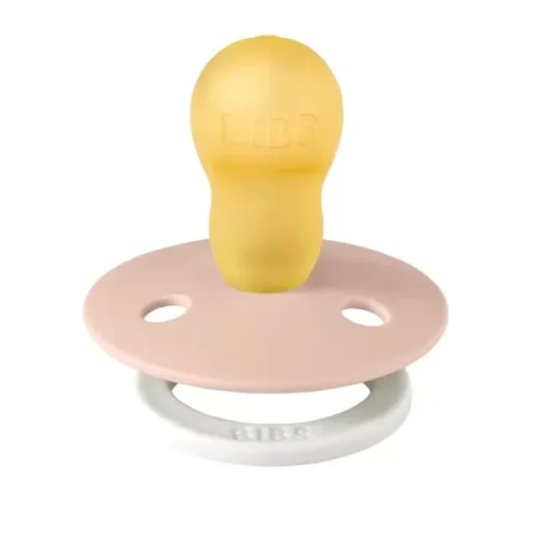 BIBS Colour Latex Size 1 Blush GLOW