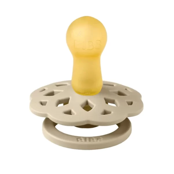 BIBS Pacifier Boheme 2 PACK Latex Size 1 Vanilla/Candy Apple