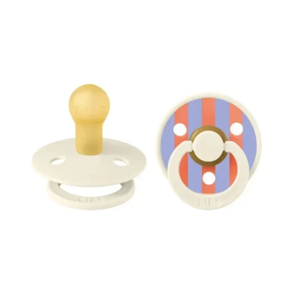 BIBS Studio Colour 2 Pack Pin Latex Size 2 Ivory Hush Mix